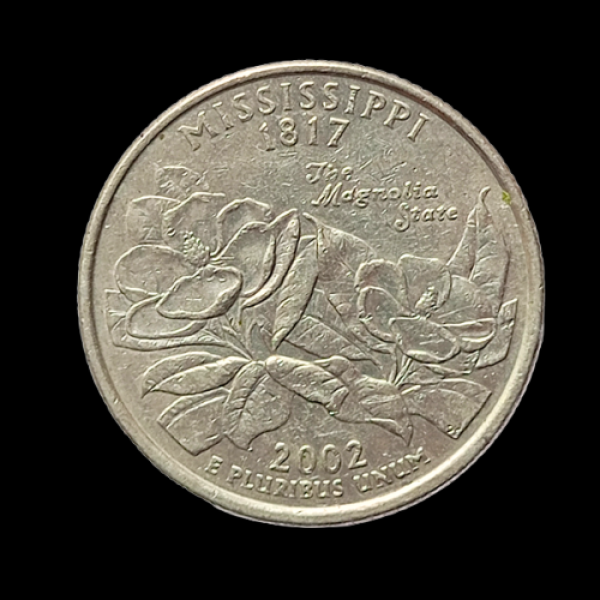 Quarter Dollar Coin – 2002 United States of America