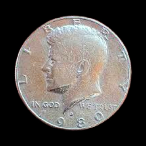 USA Kennedy Half Dollar - 1980