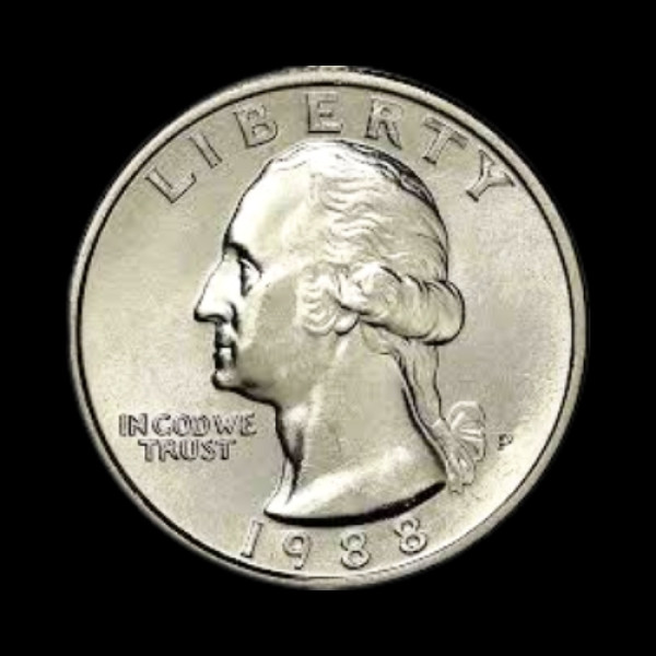 USA Washington Liberty Dollar - 1988