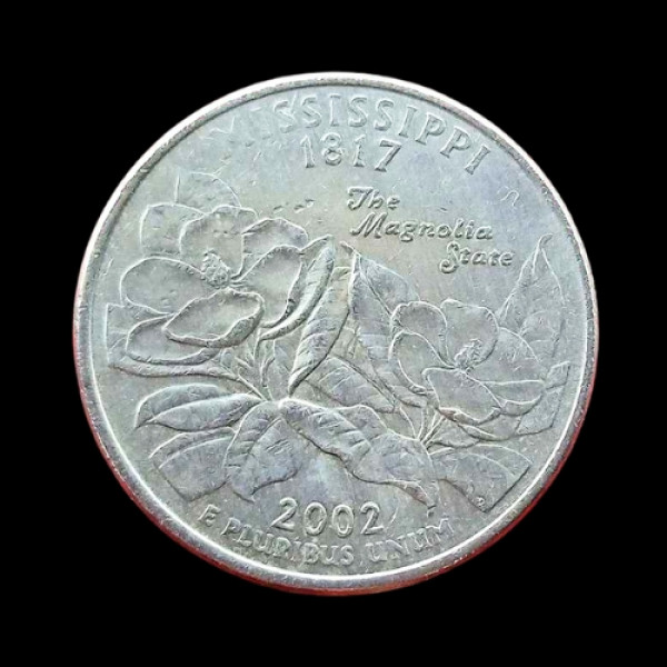 USA Mississippi State Quarter Dollar - 2002