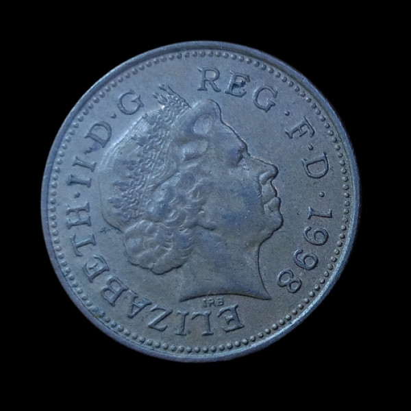 1 penny	Elizabeth II (1998) - UK