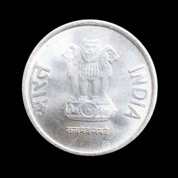 Indian One Rupee Coin - 2015