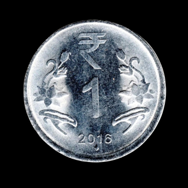Indian One Rupee Coin - 2016